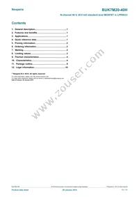 BUK7M20-40HX Datasheet Page 11