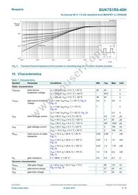 BUK7S1R0-40HJ Datasheet Page 5