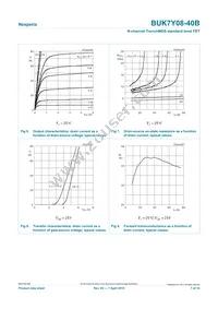 BUK7Y08-40B/C Datasheet Page 7