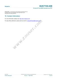 BUK7Y08-40B/C Datasheet Page 13