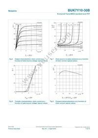 BUK7Y10-30B Datasheet Page 7