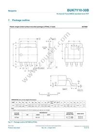 BUK7Y10-30B Datasheet Page 10