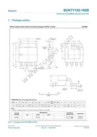 BUK7Y102-100B Datasheet Page 10