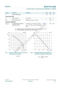 BUK7Y12-100EX Datasheet Page 3