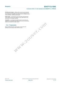 BUK7Y12-100EX Datasheet Page 12