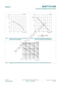 BUK7Y12-55B Datasheet Page 4