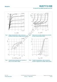 BUK7Y12-55B Datasheet Page 7