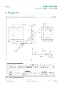 BUK7Y12-55B Datasheet Page 10