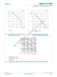 BUK7Y13-40B Datasheet Page 3