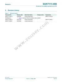 BUK7Y13-40B Datasheet Page 10