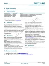 BUK7Y13-40B Datasheet Page 11