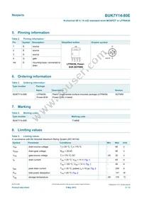 BUK7Y14-80EX Datasheet Page 2