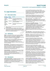 BUK7Y14-80EX Datasheet Page 11
