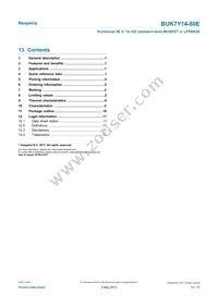 BUK7Y14-80EX Datasheet Page 13