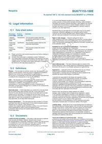 BUK7Y153-100EX Datasheet Page 11