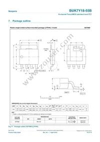 BUK7Y18-55B Datasheet Page 10