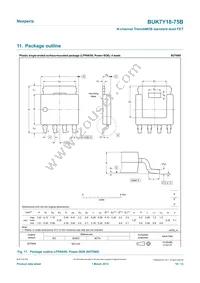 BUK7Y18-75B Datasheet Page 10