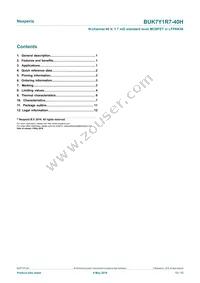 BUK7Y1R7-40HX Datasheet Page 13