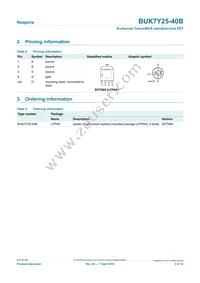 BUK7Y25-40B/C Datasheet Page 2