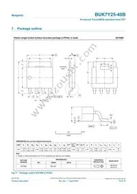 BUK7Y25-40B/C Datasheet Page 10