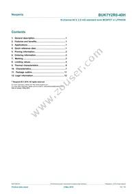 BUK7Y2R0-40HX Datasheet Page 13