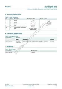 BUK7Y2R5-40HX Datasheet Page 3