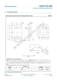 BUK7Y35-55B Datasheet Page 11