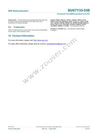 BUK7Y35-55B Datasheet Page 14