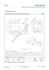 BUK7Y3R0-40HX Datasheet Page 11