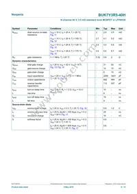 BUK7Y3R5-40HX Datasheet Page 6