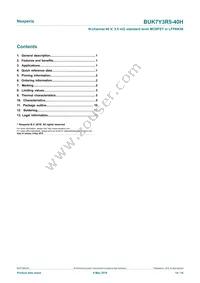 BUK7Y3R5-40HX Datasheet Page 14