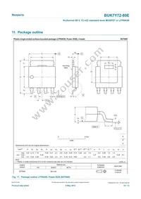BUK7Y72-80EX Datasheet Page 10