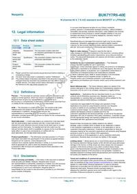 BUK7Y7R6-40EX Datasheet Page 11