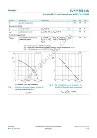 BUK7Y7R8-80EX Datasheet Page 3