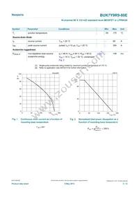 BUK7Y9R9-80EX Datasheet Page 3