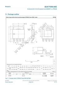 BUK7Y9R9-80EX Datasheet Page 10