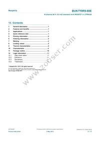 BUK7Y9R9-80EX Datasheet Page 13