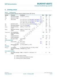 BUK9107-40ATC Datasheet Page 4
