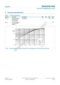 BUK9209-40B Datasheet Page 5