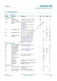 BUK9209-40B Datasheet Page 6
