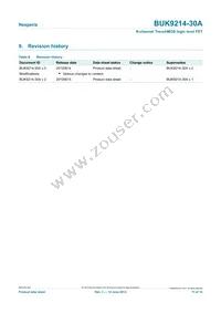 BUK9214-30A Datasheet Page 11