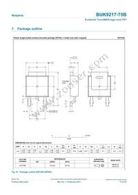 BUK9217-75B Datasheet Page 12