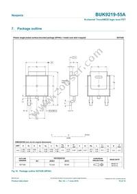 BUK9219-55A Datasheet Page 10