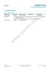 BUK9219-55A Datasheet Page 11