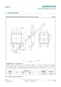 BUK9222-55A/C1 Datasheet Page 9