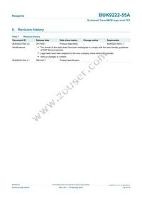 BUK9222-55A/C1 Datasheet Page 10