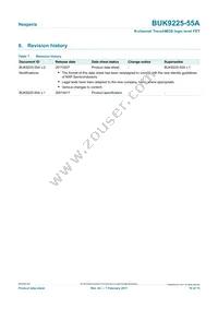 BUK9225-55A Datasheet Page 10