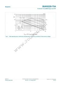 BUK9226-75A Datasheet Page 4