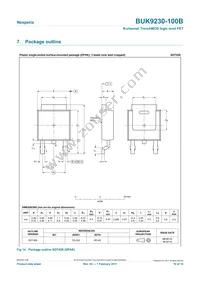 BUK9230-100B Datasheet Page 10