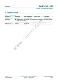 BUK9230-100B Datasheet Page 11
